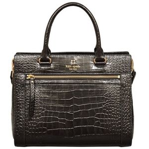 NWT! Kate Spade Mini Romy Perri Lane Croco Bag